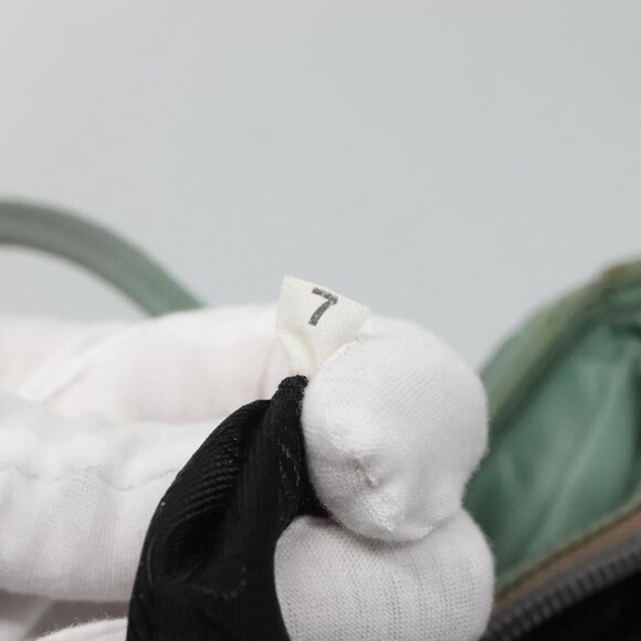 PRADA Hand Bag Nylon Green Auth bs23688 - Picture 10 of 16